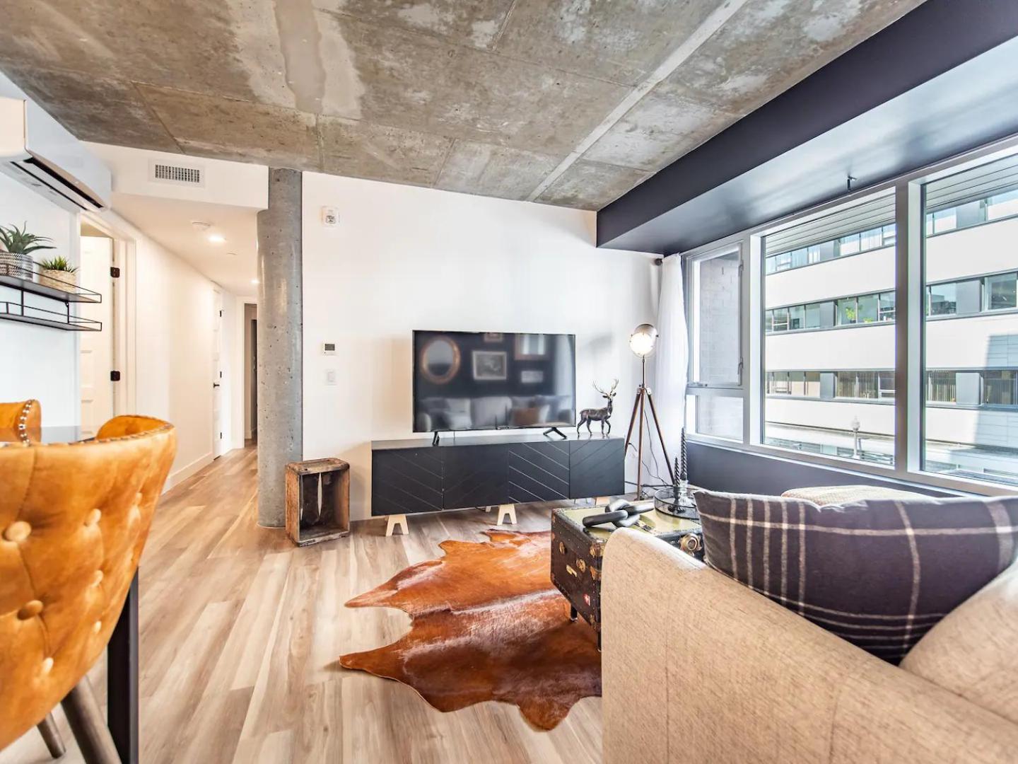 Quebec, Rustique Chic En Ville, Piscine Sur Le Toit Pour 2 A 6 Invites Exterior photo